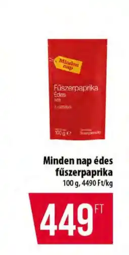 Coop Minden nap édes fűszerpaprika ajánlat