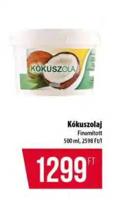Coop Kókuszolaj ajánlat