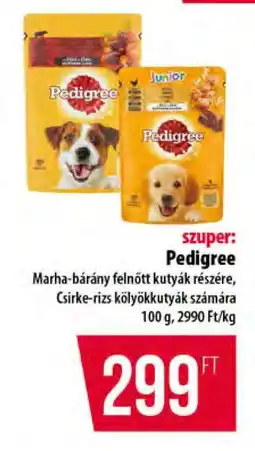 Coop Pedigree ajánlat