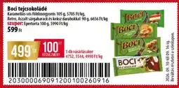 Coop BOCI Tejcsokoládé ajánlat