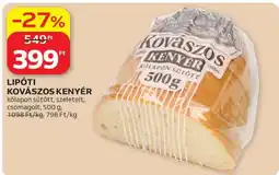 Auchan LIPÓTI KOVÁSZOS KENYÉR ajánlat