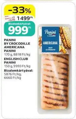 Auchan PANINI BY CROCODILLE AMERICANA PANINI ajánlat