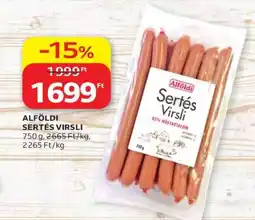 Auchan Alföldi Sertés Virsli ajánlat