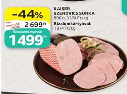 Auchan Kaiser Szendvics-sonka ajánlat