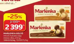 Auchan MARLENKA GOLYÓ mézes-kakaós vagy mézes-diós ajánlat