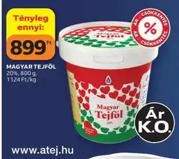 Auchan Magyar tejföl ajánlat