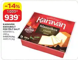 Auchan KARAVÁN DARABOLT FÜSTÖLT SAJT ajánlat