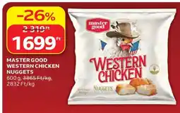 Auchan MASTER GOOD WESTERN CHICKEN NUGGETS ajánlat