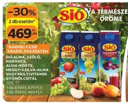Auchan Sió gyümölcsital ajánlat