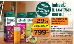Auchan Hohes C Gyümölcslé ajánlat