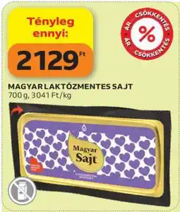 Auchan Magyar Laktózmentes Sajt ajánlat