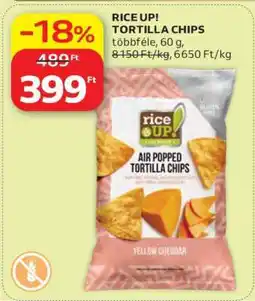 Auchan RICE UP! TORTILLA CHIPS ajánlat