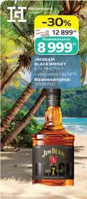Auchan JIM BEAM BLACK WHISKY ajánlat
