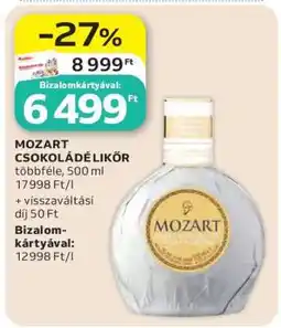 Auchan MOZART CSOKOLÁDÉ LIKŐR ajánlat