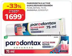 Auchan PARODONTAX ACTIVE GUM REPAIR FOGKRÉM ajánlat