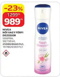 Auchan NIVEA NŐI VAGY FÉRFI DEZODOR ajánlat