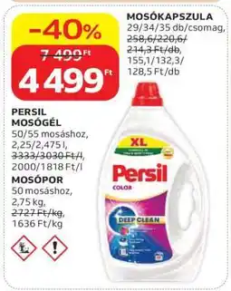 Auchan Persil mosógél ajánlat