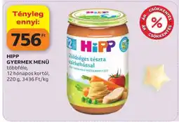 Auchan HIPP GYERMEK MENÜ ajánlat