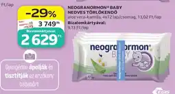 Auchan NEOGRANORMON BABY NEDVES TÖRLŐKENDŐ ajánlat