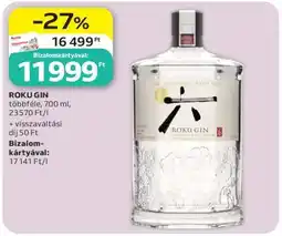 Auchan Roku Gin ajánlat