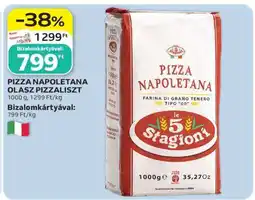 Auchan PIZZA NAPOLETANA OLASZ PIZZALISZT ajánlat