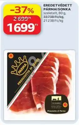 Auchan Eredetvédett pármai sonka ajánlat