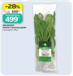 Auchan ZÖLDPONT VÁGOTT BAZSALIKOM ajánlat