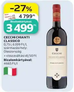 Auchan CECCHI CHIANTI CLASSICO ajánlat