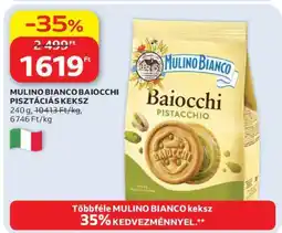 Auchan MULINO BIANCO BAIOCCHI PISZTÁCIÁS KEKSZ ajánlat