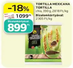 Auchan Tortilla Mexicana Tortilla ajánlat
