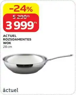 Auchan ACTUEL ROZSDAMENTES WOK ajánlat