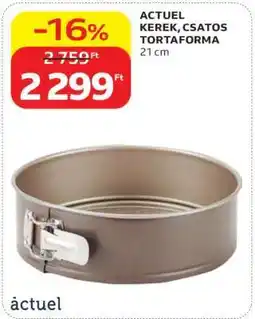Auchan ACTUEL KEREK CSATOS TORTAFORMA ajánlat