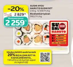 Auchan SUSHI 4YOU HARUTO SUSHI SET ajánlat