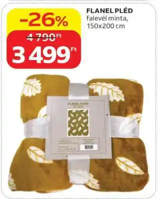 FLANEL PLÉD