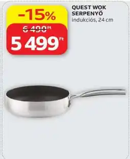 Auchan QUEST WOK SERPENYŐ ajánlat