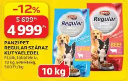Auchan PANZI PET REGULAR SZÁRAZ KUTYAELEDEL ajánlat
