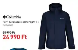 Intersport Columbia férfi túrakabát watertight ii ajánlat