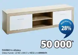 JYSK Favrbo tv-állvány ajánlat