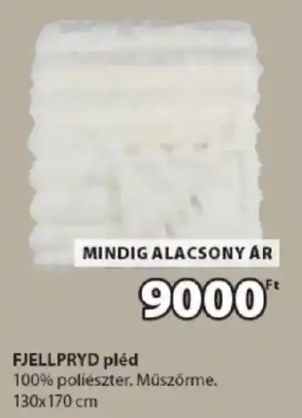 Fjellpryd pléd