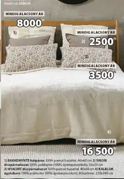 JYSK Bakkemynthe hátpárna ajánlat