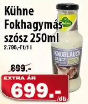 Kühne fokhagymás szósz