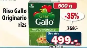 Gran Gallo rizs