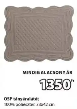 JYSK Osp tányéralátét ajánlat