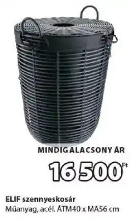 JYSK Elif szennyeskosár ajánlat