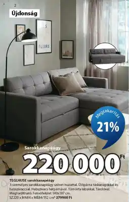 JYSK Teglhouse sarokkanapégy ajánlat
