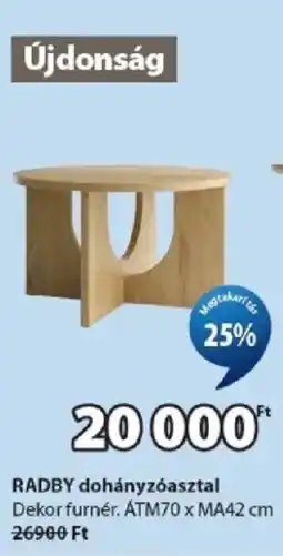 JYSK Radby dohányzóasztal ajánlat
