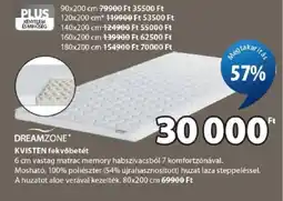 JYSK Dreamzone kvisten fekvőbetét ajánlat