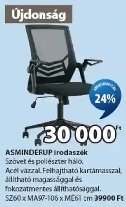 JYSK Asminderup irodaszék ajánlat
