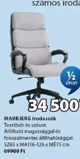 JYSK Marbjerg irodaszék ajánlat