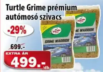Turtle Grime prémium autómosó szivacs